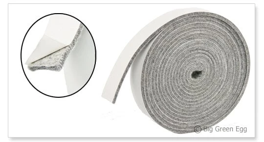 Big Green Egg High Heat Vilt (gasket) - Afbeelding 2