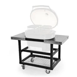 Primo Metal Cart Met RVS Zijtafels